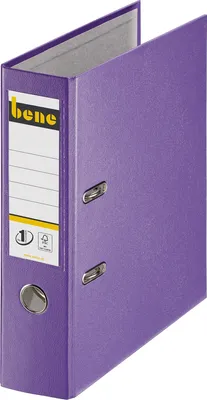 Produktbild von Bene Ordner 291400 VI DIN A4 80mm PP violett