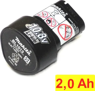 Produktbild von ORIGINAL Makita Akku BL 1013 / 10,8 V Neubestückt mit- 2,0 Ah   2000 mAh