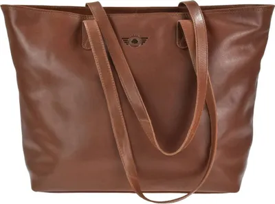 Zdjęcie produktu dla Greenburry Vintage Shopper Bag XXL Leather 47 cm przegroda na laptopa