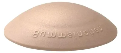 Produktbild von 5 Stück Türstopper, Türpuffer, Ø 40 mm, Höhe: 12 mm, beige, aus Kunststoff, mit Klebefläche und/oder zum Anschrauben