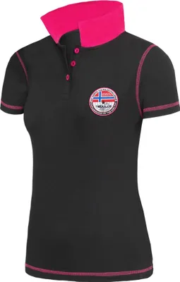 Zdjęcie produktu dla Nebulus koszulka polo ENTERTAIN damska, koszulka, bluza, polo, P5410 - damska, czarny, S/36