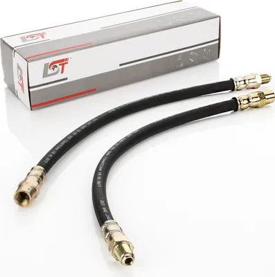 Produktbild von 2x Bremsschlauch Bremsleitung Vorne für MERCEDES 107 123 124 126 129 190   375mm