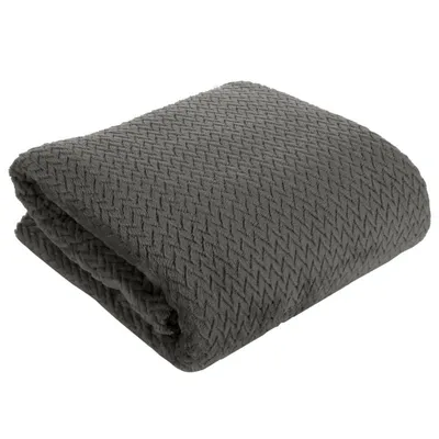 Produktbild von D91 Cindy3 Decke 170x210 cm Graphit