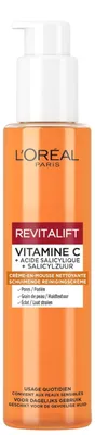 Produktbild von L'Oréal Skin Revitalift Reinigungscreme mit Vitamin C, schäumend, 150 ml