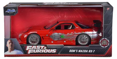 Immagine prodotto di Jada Fast & Furious 1993 Mazda RX-7 Modello di auto in scala 1:24
