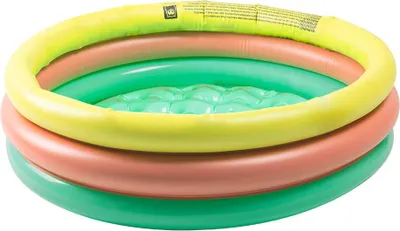 Produktbild von Eurekakids Aufblasbarer Pool Für Kinder Mit 3 Ringen-hallo Sommer    One Size