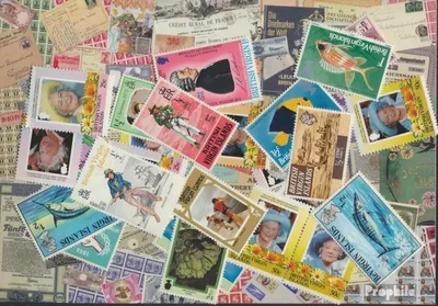Produktbild von Briefmarken Jungferninseln 25 verschiedene Marken