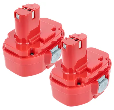 Produktbild von vhbw 2x Akku kompatibel mit Makita DK1024D, DK1033DL, JR180DWA, JR180D, JR180DWB, JR180DWAE, JR180DWBE, DK2000D Werkzeug (2000 mAh, NiMH, 18 V)