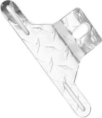 Produktbild von Aluminium-Silber-LKW-Anhänger-Kennzeichenbeleuchtung-Montagehalterung