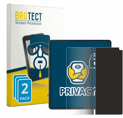 Produktbild von 2x BROTECT Sichtschutzfolie für Motorola Razr Fold (Inneres Display) Anti-Spy Privacy Sichtschutz Blickschutz Folie Blaulicht-Schutz