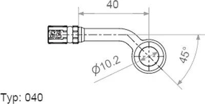 Productafbeelding van JMT TYP040, zwart, 10 mm, 45S ringverbinder