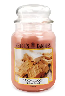 Produktbild von Duftkerze im Bonbonglas Sandalwood PRICES
