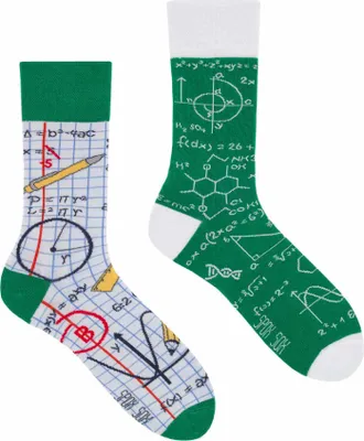 Immagine prodotto di 1 confezione di calzini spaiati unisex - Back 2 School