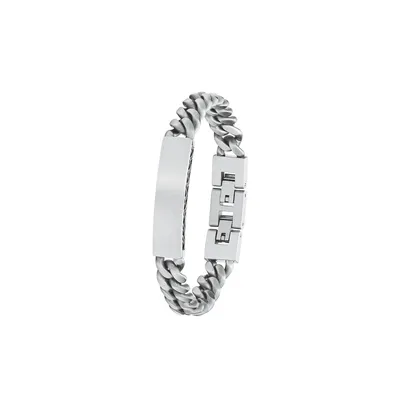 Produktbild von S.Oliver ID-Armband 2027424 Edelstahl matt