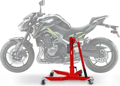 Produktbild von CS Power Classic-Zentralständer für Kawasaki Z 900 17-25 Rot