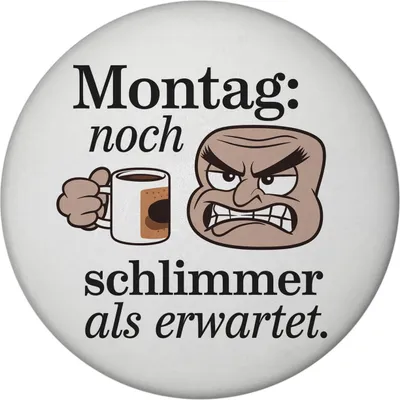 Produktbild von Montag ist schlimmer als gedacht Magnet