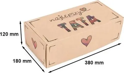 Zdjęcie produktu dla Karton Wykrojnikowy 380x180x120mm TATA