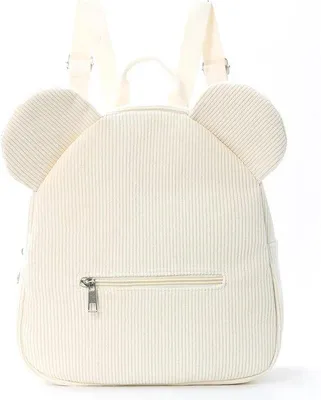 Productafbeelding van Schattige mini rugzak voor kinderen en peuters, pluche teddybeer rugzakje van bont voor kleuterschool