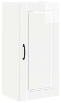 Productafbeelding van vidaXL Wandkast PORTO, hoogglans wit, 40 x 31 x 80 cm, houtvezel