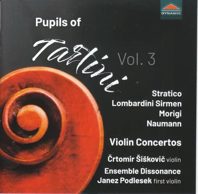 Produktbild von Siskovic, C: Pupils of Tartini Vol.3 - Violin Concertos