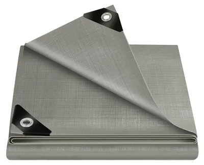 Productafbeelding van Afdekzeil - Waterdicht - 2 x 2 m - 180 g/m² - PE