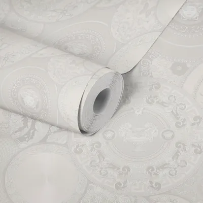 Produktbild von A.S. Creation Versace 3 | 349014 | Vliestapete Vintage | 0.70 m x 10.05 m | Grau