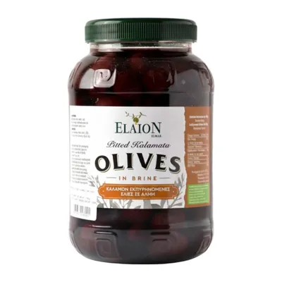 Produktbild von ELMAR Kalamata Oliven, entkernt in Salzlake, 1,6 kg