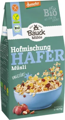 Produktbild von Hafer Müsli - Hofmischung ungesüßt 425g
