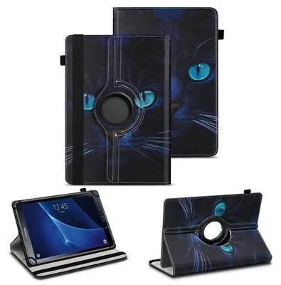 Produktbild von Tablet Hülle für Samsung Galaxy Tab A6 10.1 2016 360° Drehbar Case Cover SchutzFarben:Motiv 8