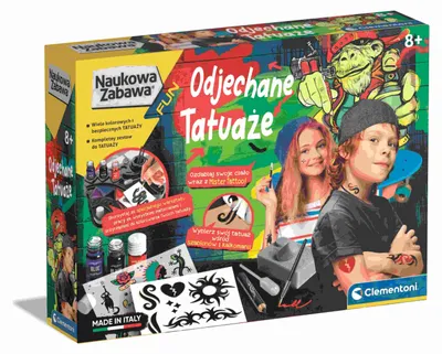 Immagine prodotto di Clementoni Scientific fun Tatuaggi fantastici 50721