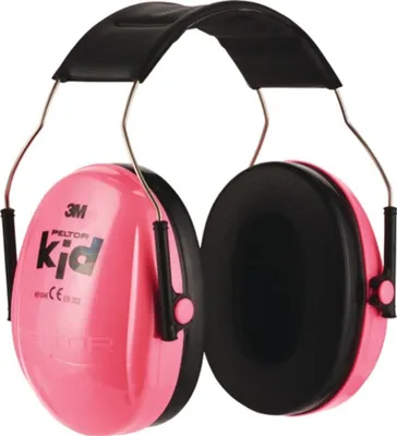 Produktbild von 3M™ PELTOR™ Kapselgehörschutz für Kinder - SNR-Wert 27 dB - Anti-Lärm-Kopfhörer - Pink