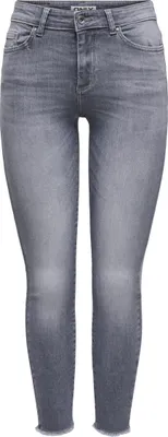 Produktbild von ONLY ONLBLUSH MID SKIN ANK RW DNM TAI270 Medium Grey Denim XS/32