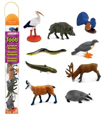 Image de Safari Ltd 102488, Animaux d'Europe (9 figurines) Thème
