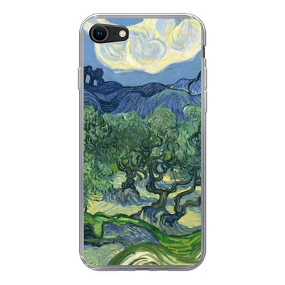 Produktbild von MuchoWow® Handyhülle Schutzhülle Hülle für iPhone 8 Die Olivenbäume - Vincent van Gogh Silikon Softcase Handy Hülle - Schutzhaube