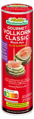 Zdjęcie produktu dla Mestemacher Gourmet Chleb Razowy Klasyczny Bułka Oryginalna 250g