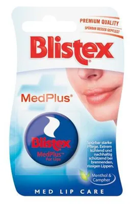 Zdjęcie produktu dla Blistex Med Plus Lip Care Pielęgnacja spierzchniętych ust 7ml opakowanie 2 szt