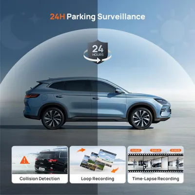 Produktbild von 70mai Dashcam M310 1296P WLAN Nachtsicht Parküberwachung Autokamera