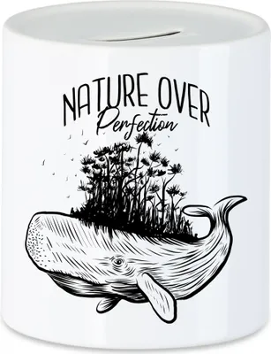 Produktbild von Nature Over Protection Spardose Blauwal Wal Pottwal Meer Sea Ocean