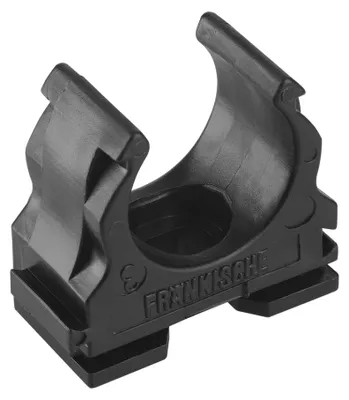 Zdjęcie produktu dla 50 plastikowych zacisków clipfix-UV, do rur Ø 32 mm, czarne 22571032