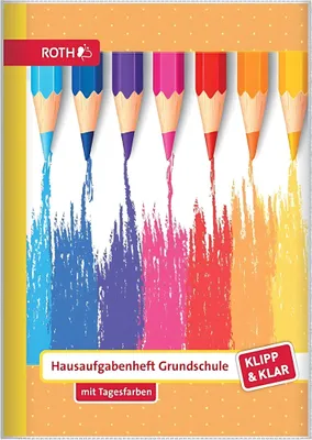 Produktbild von Roth KlippuKlar Grundschulaufgabenhefte Buntstifte