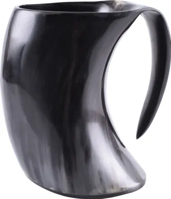 Produktbild von Grosser Trinkbecher / Bierkrug aus Horn