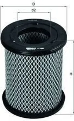 Image de Mahle Filtre À Air Original Lx 2000