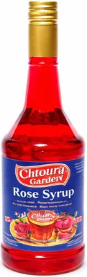 Produktbild von Chtoura Garden - Rosensirup - Rose Syrup (600ml)