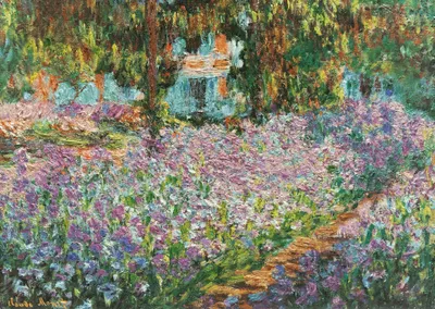 Zdjęcie produktu dla ENJOY Puzzle Claude Monet: Ogród Moneta w Giverny 1000 elementów