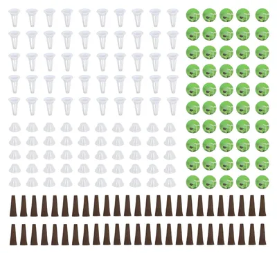 Productafbeelding van Kweekset Hydrocultuur - Plantkit - Grondloze Teelt - Kweekmanden - Kweeksysteem - Inclusief Peulenlabels - Hydroponics
