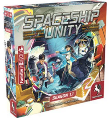 Produktbild von Pegasus Spaceship Unity – Season 1.1, Brettspiel, Familie, 10 Jahr(e), 60 min, Familienspiel