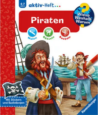 Produktbild von Wieso? Weshalb? Warum? aktiv-Heft: Piraten