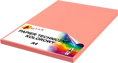 Produktbild von Technisches Papier A4 280g Grapefruit 50 Blatt