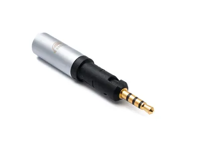 Obrázok produktu pre SYSTEM-S audio adaptér AUX jack 2,5 mm konektor na 3,5 mm zásuvku pre Audio Technica ATH Sennheiser HD5XX