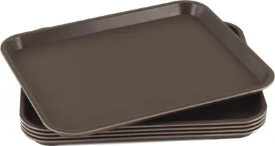 Produktbild von GN-Tablett 1/2 GN 5 Stück braun